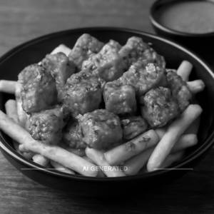 Paneer tikka fries