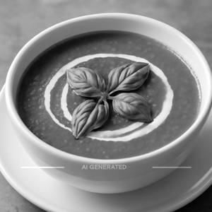 Basil & Garlic Scented Tomato Soup
