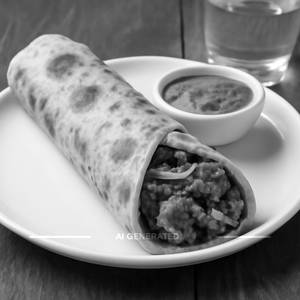 Mutton Bhuna Roll