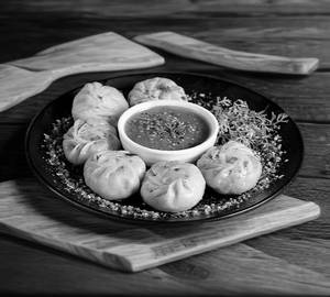 Veg Peri Peri Momos Steamed [6 Pieces]