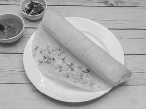 Rava Onion Plain Dosa