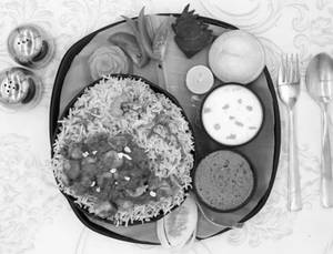 Mushroom Biryani