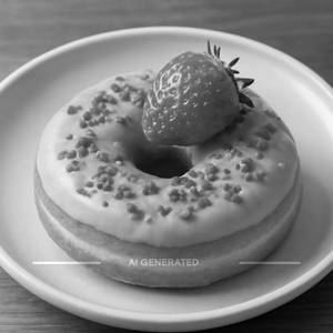 Strawberry Doughnut
