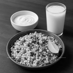Mini Upwas Combo-sabudana  (500ml)+curd (100ml)+lassi (250ml)