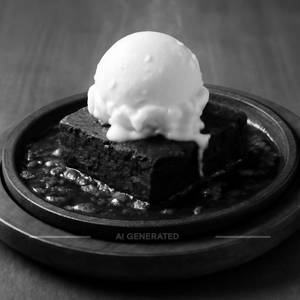Sizzling Brownie With Ice Cream