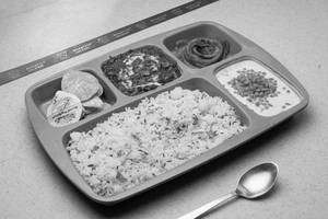 Kadai Paneer With Jeera Rice
