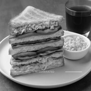 Special Veg Club Sandwich