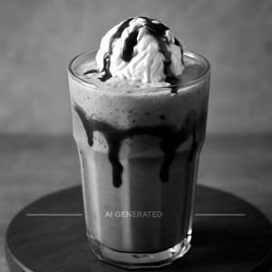 Chocolate Cold Coffee with Ice cream