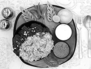 Chicken Lollipop Biryani