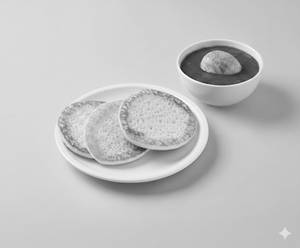 Appam With Egg Curry [ 3 Pieces ]