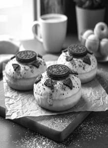 Oreo Cookie Cream Donut
