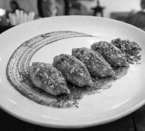 Pan fried momos