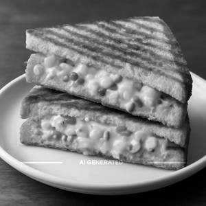 Grilled Cheese & Corn Sandwich