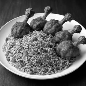Chicken Lollipop Fried Rice [ 5 Pcs ]