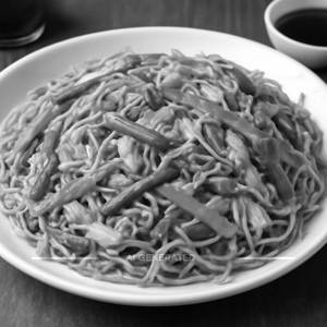 Veg chowmin noodles
