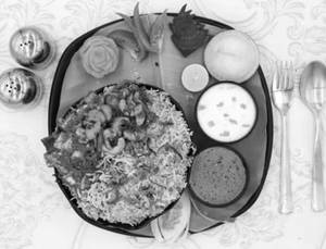 Cashewnut Paneer Mixed Biryani