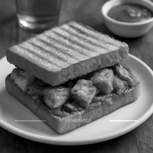 Paneer Tikka Masala Sandwich