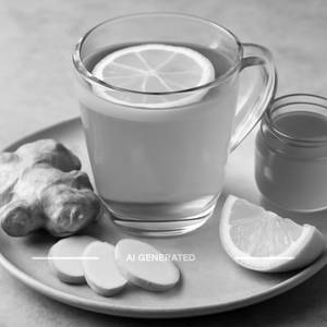Lemon Ginger Honey Tea