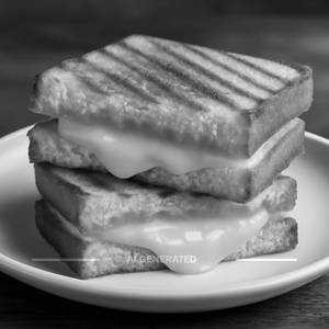 Plain Cheese Grill Sandwich