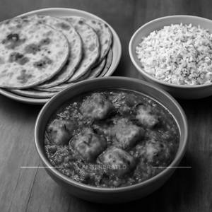Saoji Paneer 6 Tandoori Roti And Jeera Rice