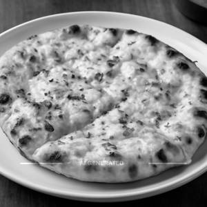 Cheese garlic naan