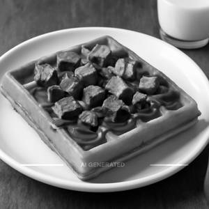 Munch And Nutella Waffle