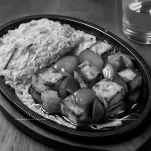 Paneer Shashlik Sizzler