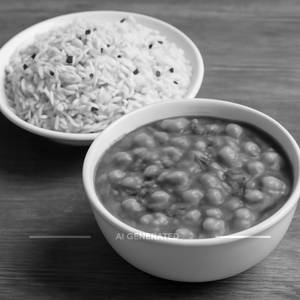 Jeera Rice With Chhole