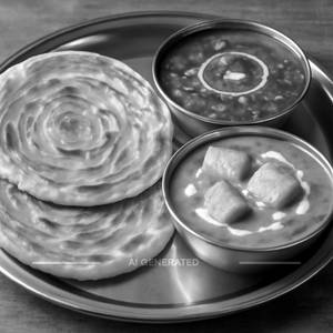 Laccha Paratha Thali