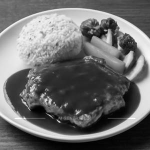 Chicken Steak In Demiglace Sauce