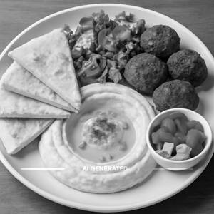 Hummus Pita Platter