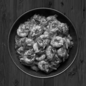 Prawns Schezwan Gravy [8 Pieces]