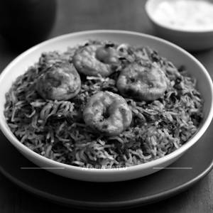 Gongura Prawn Biryani
