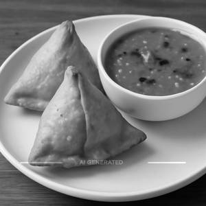 Samosa With Sambhar