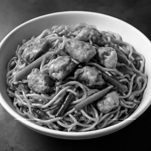 Chilli Garlic Noodle Chicken
