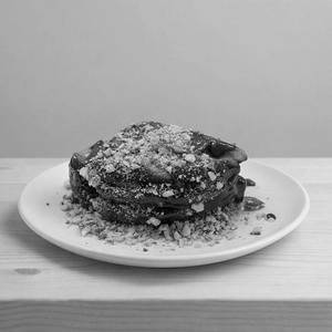 Almond Brownie Waffle