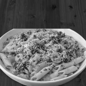 Veg Cream Red Sauce Pasta