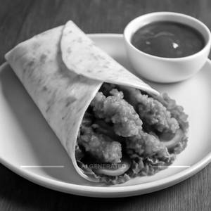 Hot Crispy Chicken Wrap