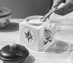 Serenade Storage Jar with Spoon