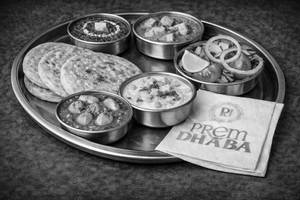 Chicken Curry Thali