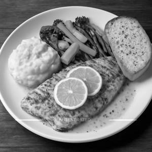 Grilled Fish In Lemon Butter Sauce