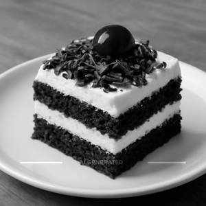 Black Forest Pastry Eggless