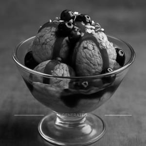 Black Currant Triple Sundae