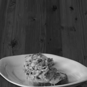 Mushroom Cheese Toast