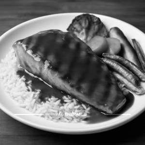 Grilled Fish In Brown Sauce