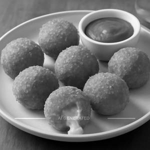 Cheesy chicken balls