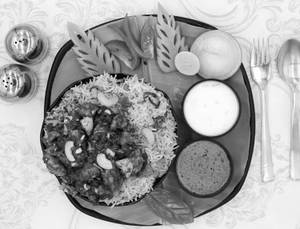 Special Chicken Fry Biryani