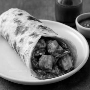 Chilly Paneer Roll