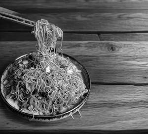 Hakka noodles non veg