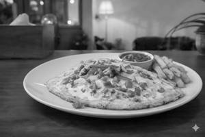 Omelette au cheese fromage